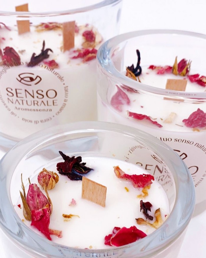 Senso Naturale Aromatic Soy Candle – ARMONIA