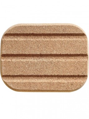 Senso Naturale Soap dish 2 in 1 made of Sardinian cork for solid cosmetics