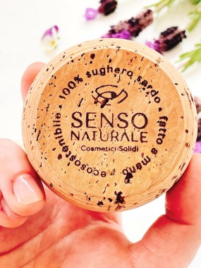 Senso Naturale  Cork container for solid whey