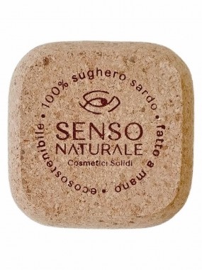 Senso Naturale Cork container for solid cosmetics